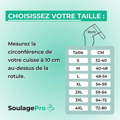Genouillère SoulagePro™ en Bambou