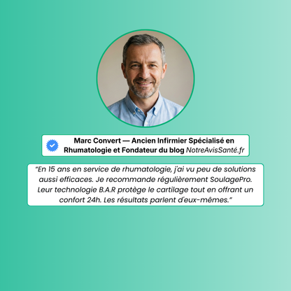 Genouillère SoulagePro™ en Bambou