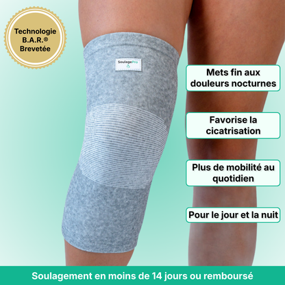 Genouillère SoulagePro™ en Bambou