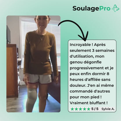 Genouillère SoulagePro™ en Bambou